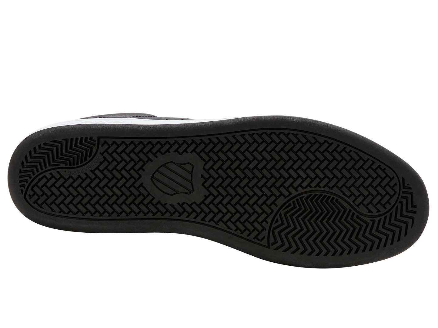 04411-013-M | COURT BASE II | BLACK/WHITE