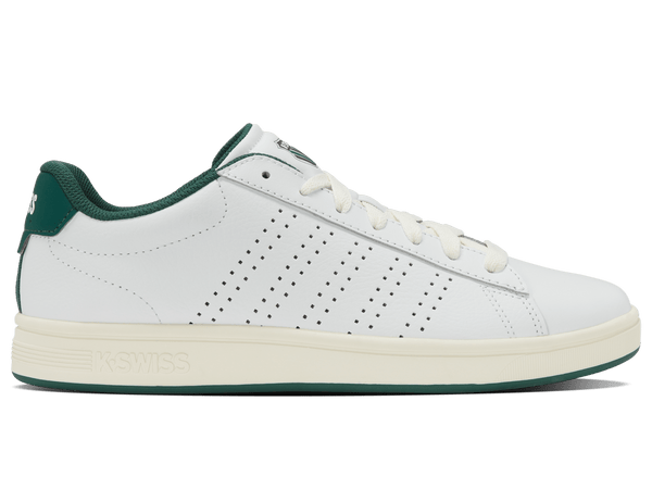 04411 - 108 - M | COURT BASE II | WHITE/POSY GREEN - K - Swiss US - FOOTWEAR