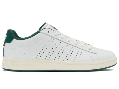 04411 - 108 - M | COURT BASE II | WHITE/POSY GREEN - K - Swiss US - FOOTWEAR