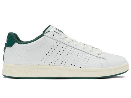 04411 - 108 - M | COURT BASE II | WHITE/POSY GREEN - K - Swiss US - FOOTWEAR
