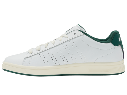 04411 - 108 - M | COURT BASE II | WHITE/POSY GREEN - K - Swiss US - FOOTWEAR