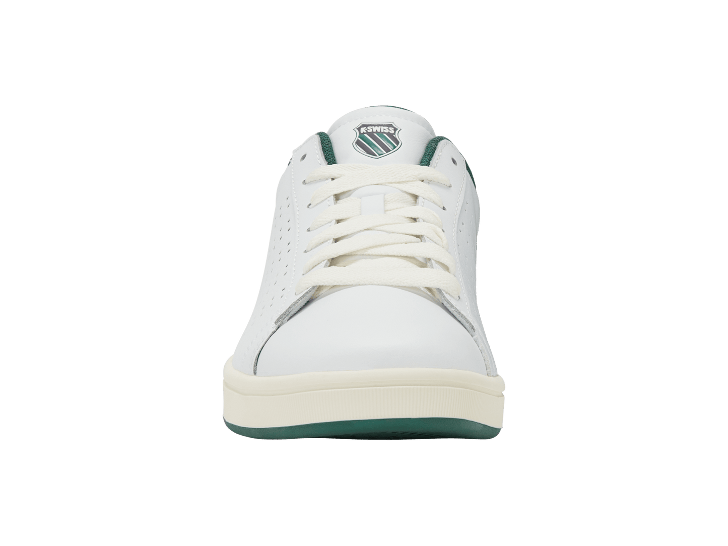04411 - 108 - M | COURT BASE II | WHITE/POSY GREEN - K - Swiss US - FOOTWEAR