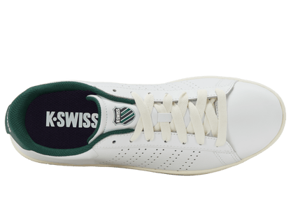 04411 - 108 - M | COURT BASE II | WHITE/POSY GREEN - K - Swiss US - FOOTWEAR