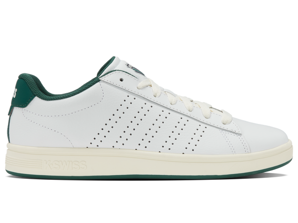 04411-108-M | COURT BASE II | WHITE/POSY GREEN