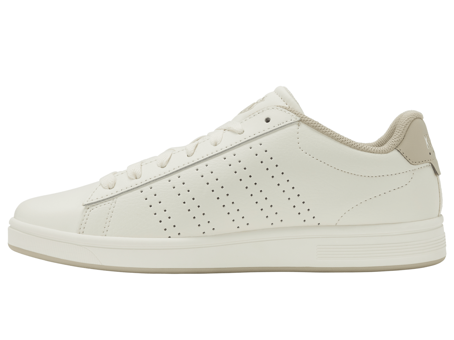 04411 - 127 - M | COURT BASE II | SNOW WHITE/LIGHT GRAY/PEYOTE - K - Swiss US - FOOTWEAR