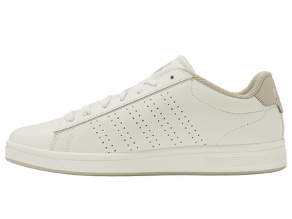 04411 - 127 - M | COURT BASE II | SNOW WHITE/LIGHT GRAY/PEYOTE - K - Swiss US - FOOTWEAR