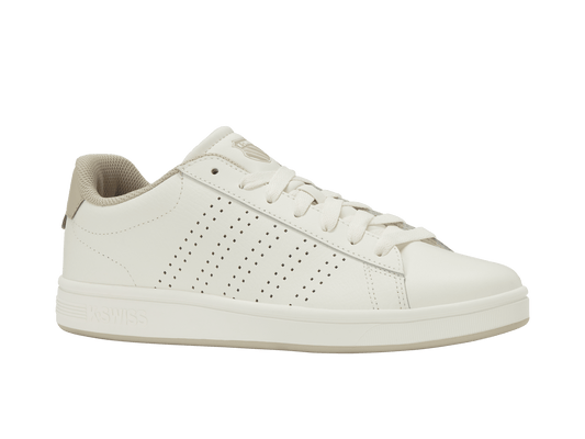 04411 - 127 - M | COURT BASE II | SNOW WHITE/LIGHT GRAY/PEYOTE - K - Swiss US - FOOTWEAR
