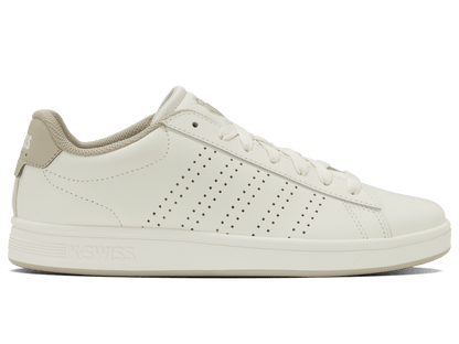04411 - 127 - M | COURT BASE II | SNOW WHITE/LIGHT GRAY/PEYOTE - K - Swiss US - FOOTWEAR