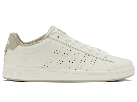 04411 - 127 - M | COURT BASE II | SNOW WHITE/LIGHT GRAY/PEYOTE - K - Swiss US - FOOTWEAR