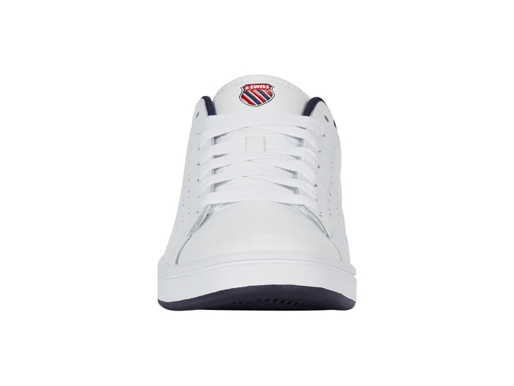 04411-130-M | COURT BASE II | WHITE/NAVY/RED