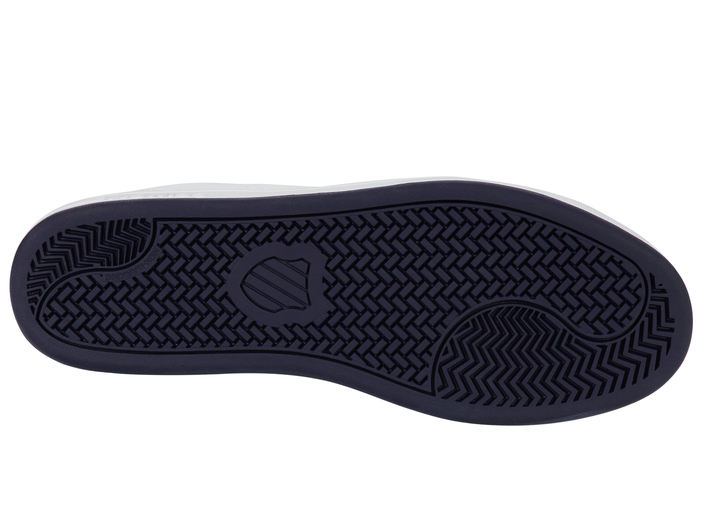 04411-130-M | COURT BASE II | WHITE/NAVY/RED