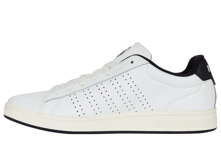 04411-131-M | COURT BASE II | BRIGHT WHITE/NATURAL/BLACK