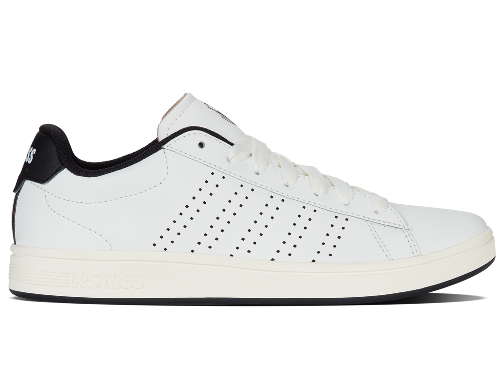 04411-131-M | COURT BASE II | BRIGHT WHITE/NATURAL/BLACK