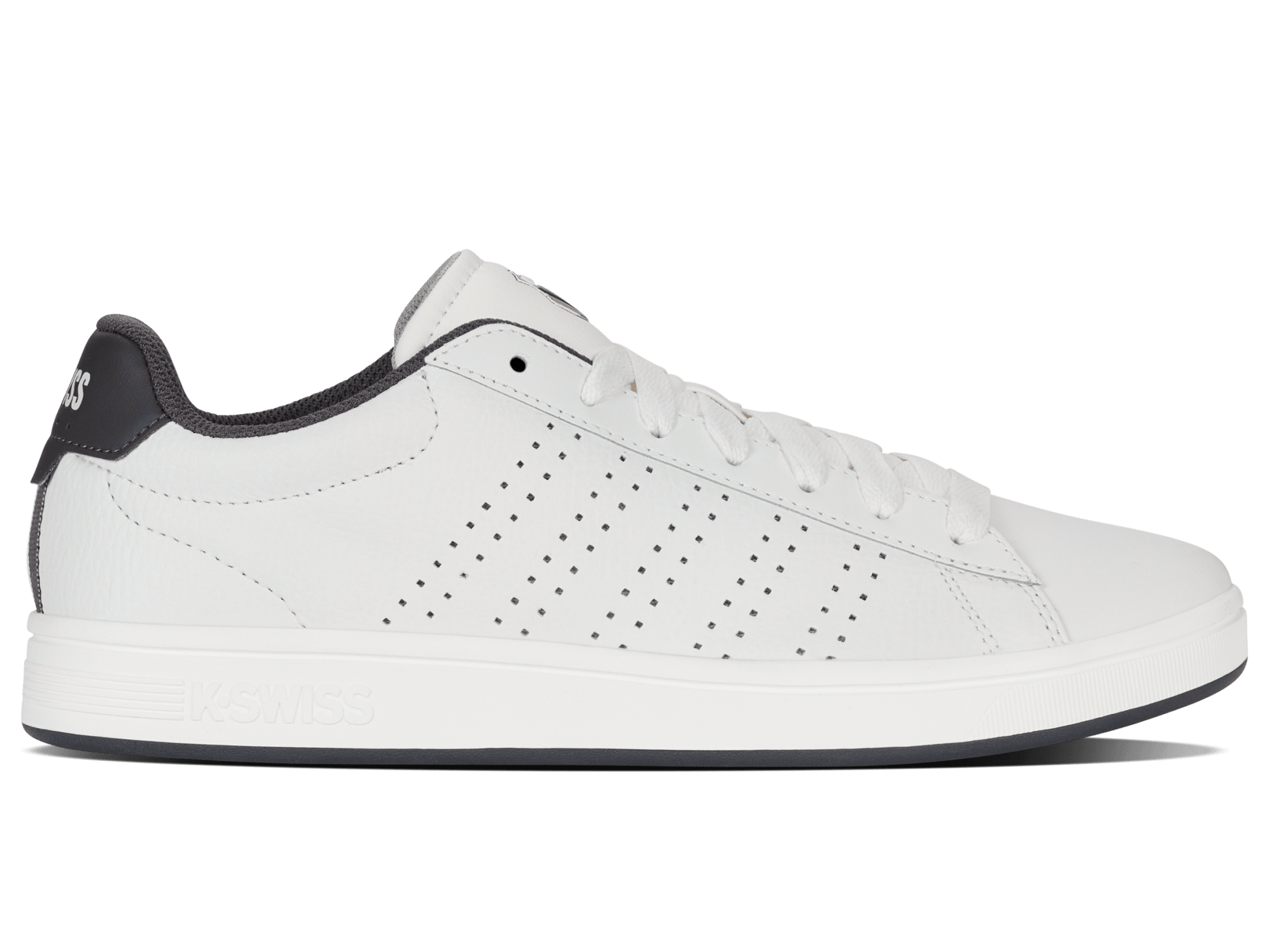 04411 - 151 - M | COURT BASE II | CLOUD DANCER/ABBEY STONE/ASPHALT - K - Swiss US - FOOTWEAR