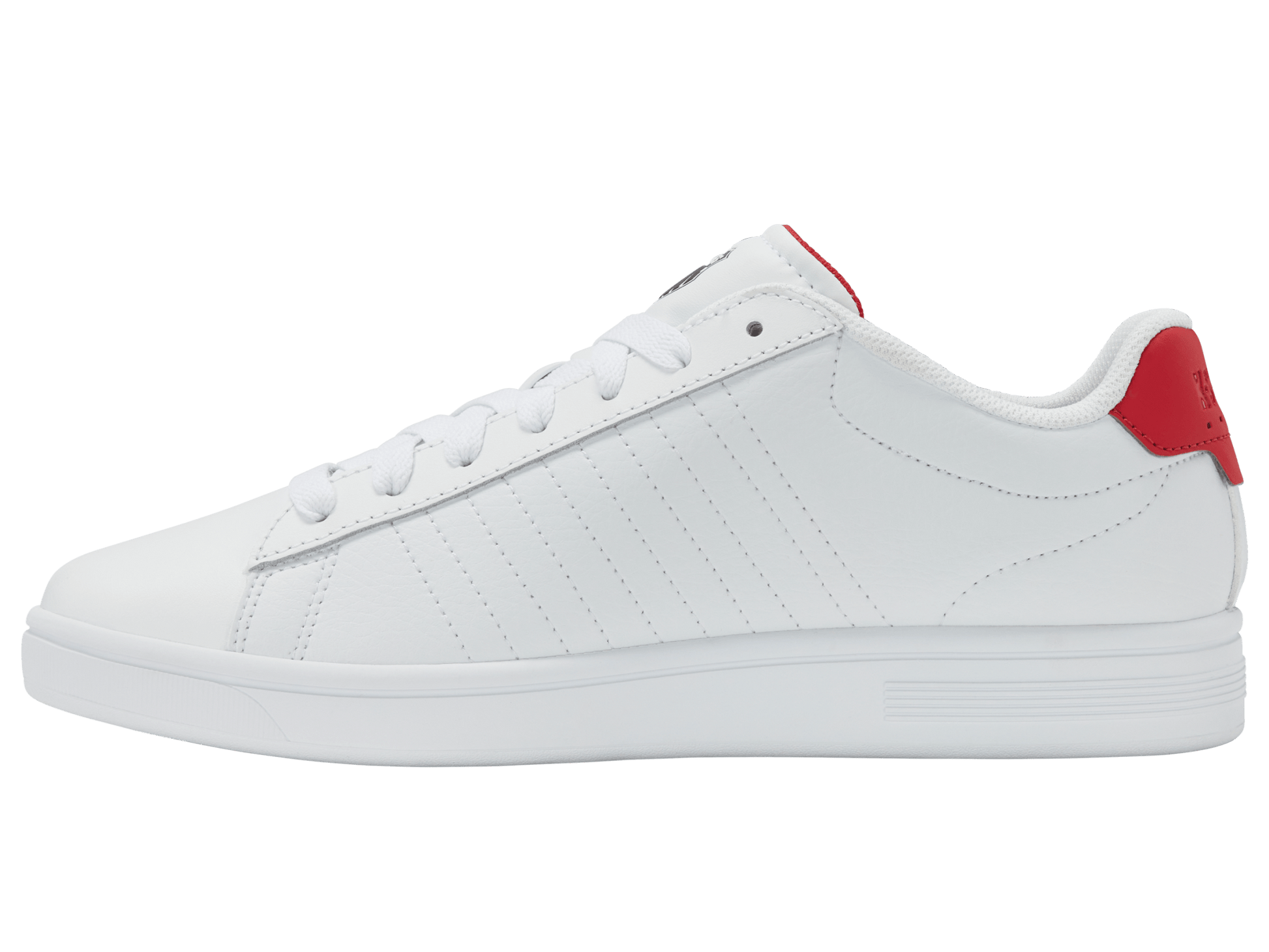 04412 - 128 - M | COURT SHIELD II | WHITE/PEACOAT/MARS RED - K - Swiss US - FOOTWEAR