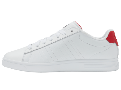 04412 - 128 - M | COURT SHIELD II | WHITE/PEACOAT/MARS RED - K - Swiss US - FOOTWEAR