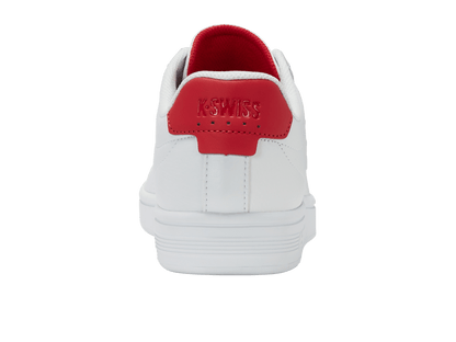 04412 - 128 - M | COURT SHIELD II | WHITE/PEACOAT/MARS RED - K - Swiss US - FOOTWEAR