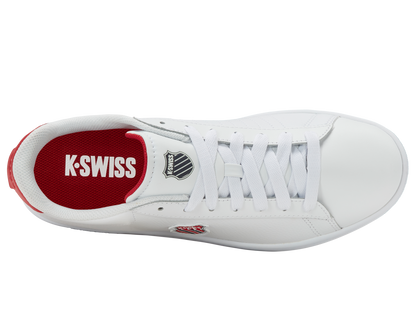 04412-128-M | COURT SHIELD II | WHITE/PEACOAT/MARS RED