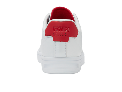 04412-128-M | COURT SHIELD II | WHITE/PEACOAT/MARS RED