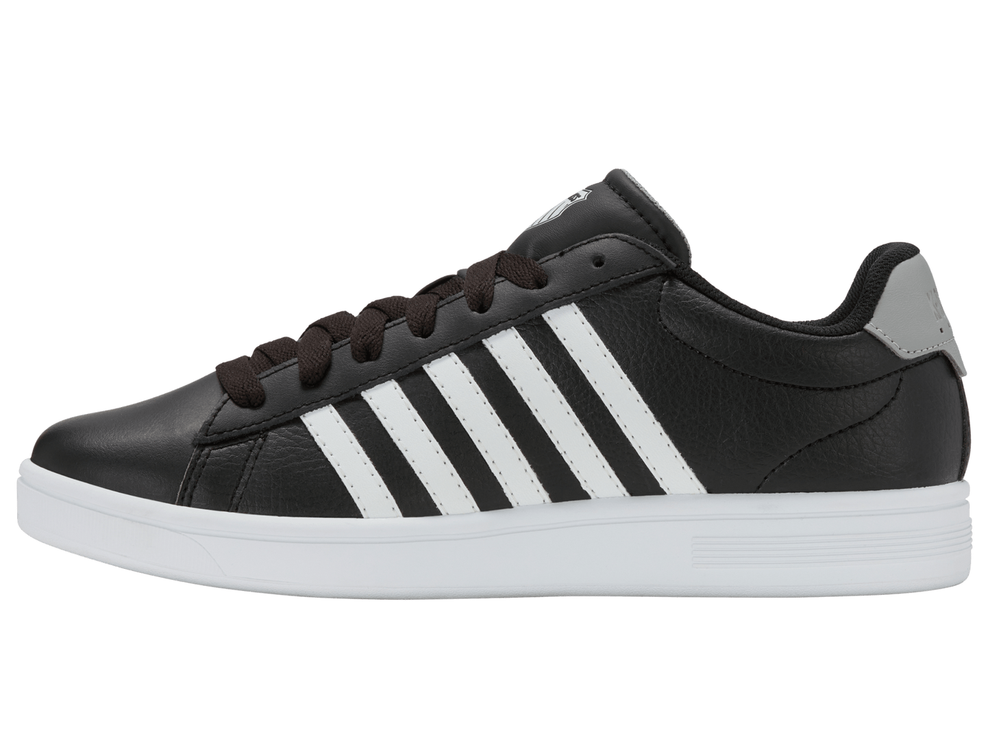 04413 - 030 - M | COURT TIEBREAK II | BLACK/WHITE/ULTIMATE GREY - K - Swiss US - FOOTWEAR