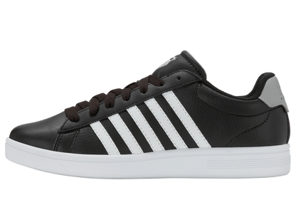 04413 - 030 - M | COURT TIEBREAK II | BLACK/WHITE/ULTIMATE GREY - K - Swiss US - FOOTWEAR
