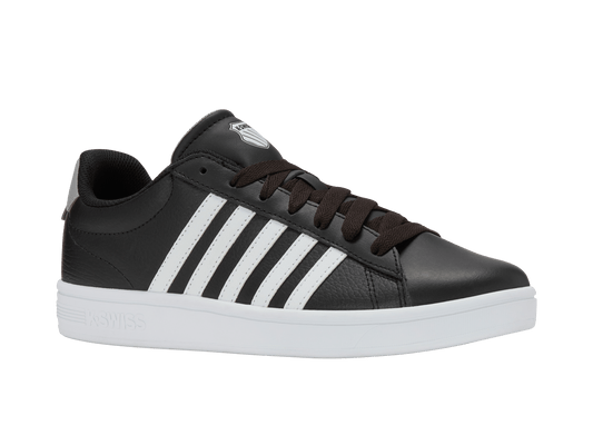 04413 - 030 - M | COURT TIEBREAK II | BLACK/WHITE/ULTIMATE GREY - K - Swiss US - FOOTWEAR
