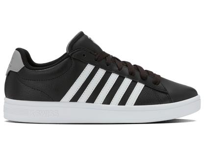 04413 - 030 - M | COURT TIEBREAK II | BLACK/WHITE/ULTIMATE GREY - K - Swiss US - FOOTWEAR