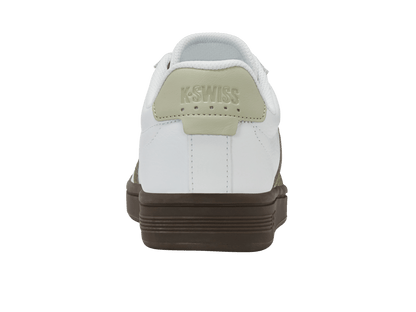 04413 - 125 - M | COURT TIEBREAK II | WHITE/BURNT OLIVE/COLA GUM/ALFALFA - K - Swiss US - FOOTWEAR