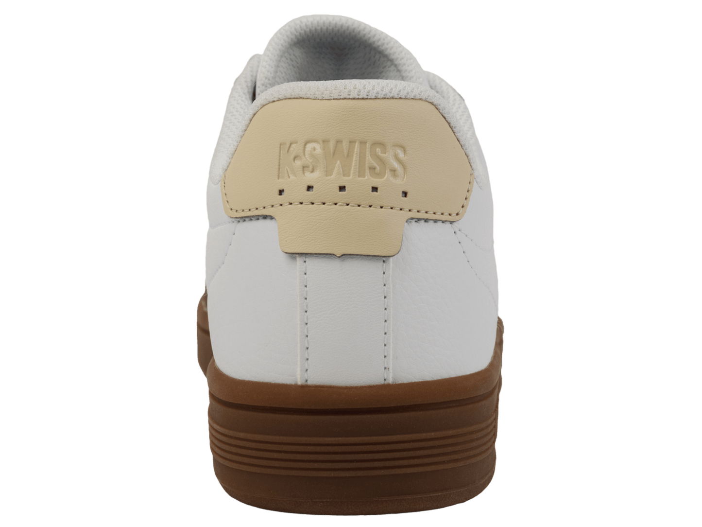04413 - 126 - M | COURT TIEBREAK II | WHITE/SOFT SILT/CREME BRULEE/GUM - K - Swiss US - FOOTWEAR