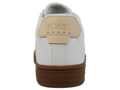04413 - 126 - M | COURT TIEBREAK II | WHITE/SOFT SILT/CREME BRULEE/GUM - K - Swiss US - FOOTWEAR