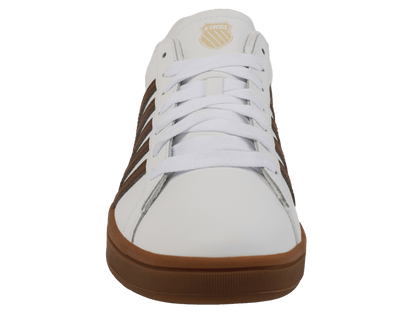 04413 - 126 - M | COURT TIEBREAK II | WHITE/SOFT SILT/CREME BRULEE/GUM - K - Swiss US - FOOTWEAR