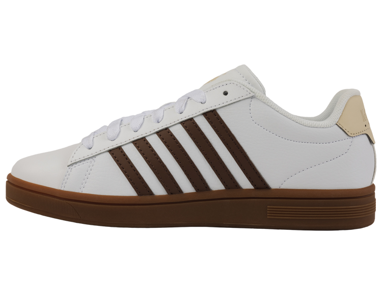 04413-126-M | COURT TIEBREAK II | WHITE/SOFT SILT/CREME BRULEE/GUM