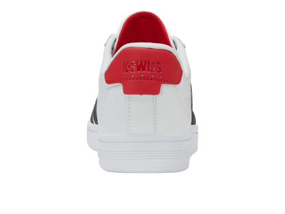 04413 - 128 - M | COURT TIEBREAK II | WHITE/PEACOAT/MARS RED - K - Swiss US - FOOTWEAR