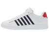 04413 - 128 - M | COURT TIEBREAK II | WHITE/PEACOAT/MARS RED - K - Swiss US - FOOTWEAR