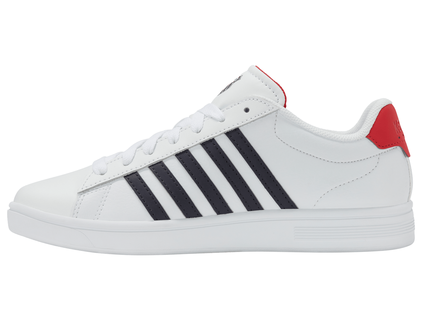 04413 - 128 - M | COURT TIEBREAK II | WHITE/PEACOAT/MARS RED - K - Swiss US - FOOTWEAR