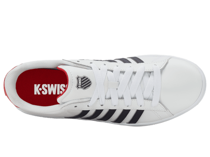 04413 - 128 - M | COURT TIEBREAK II | WHITE/PEACOAT/MARS RED - K - Swiss US - FOOTWEAR