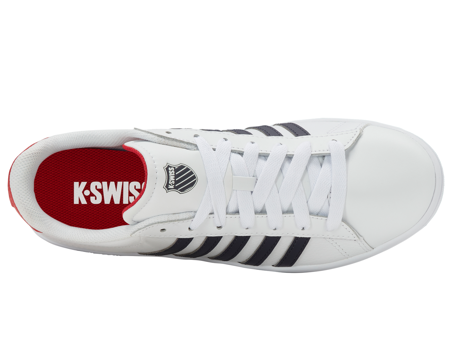 04413-128-M | COURT TIEBREAK II | WHITE/PEACOAT/MARS RED