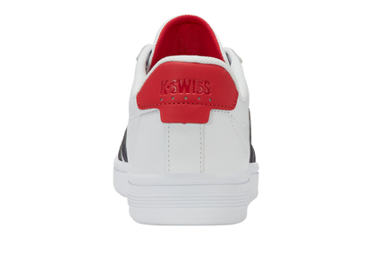 04413-128-M | COURT TIEBREAK II | WHITE/PEACOAT/MARS RED