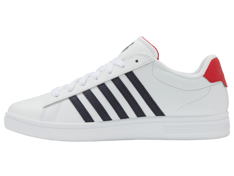 04413-128-M | COURT TIEBREAK II | WHITE/PEACOAT/MARS RED