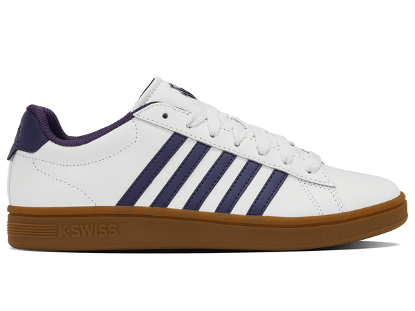04413 - 140 - M | COURT TIEBREAK II | BRIGHT WHITE/NAVAL ACADEMY/GUM - K - Swiss US - FOOTWEAR