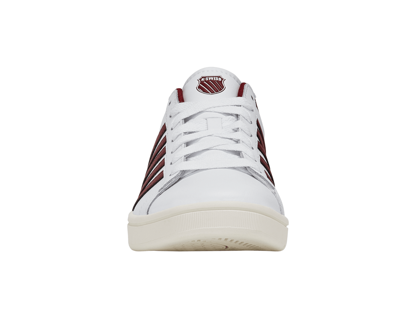 04413 - 152 - M | COURT TIEBREAK II | WHITE/TIBETAN RED/SNOW WHITE - K - Swiss US - FOOTWEAR