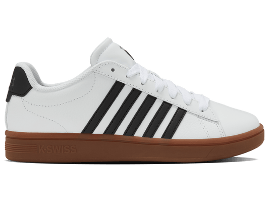 04413 - 168 - M | COURT TIEBREAK II | WHITE/BLACK/GUM - K - Swiss US - FOOTWEAR