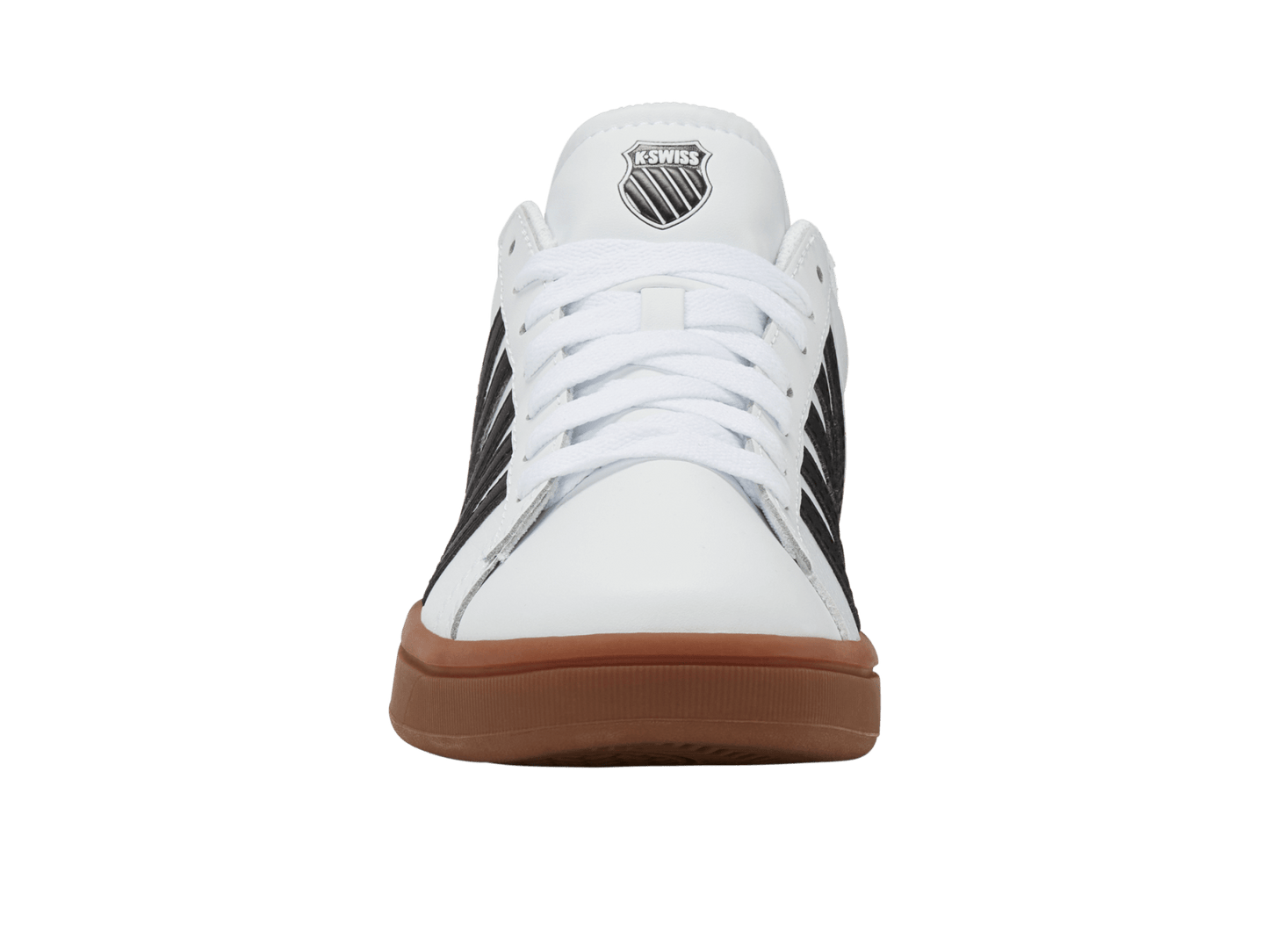04413 - 168 - M | COURT TIEBREAK II | WHITE/BLACK/GUM - K - Swiss US - FOOTWEAR