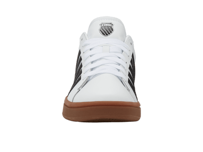 04413 - 168 - M | COURT TIEBREAK II | WHITE/BLACK/GUM - K - Swiss US - FOOTWEAR