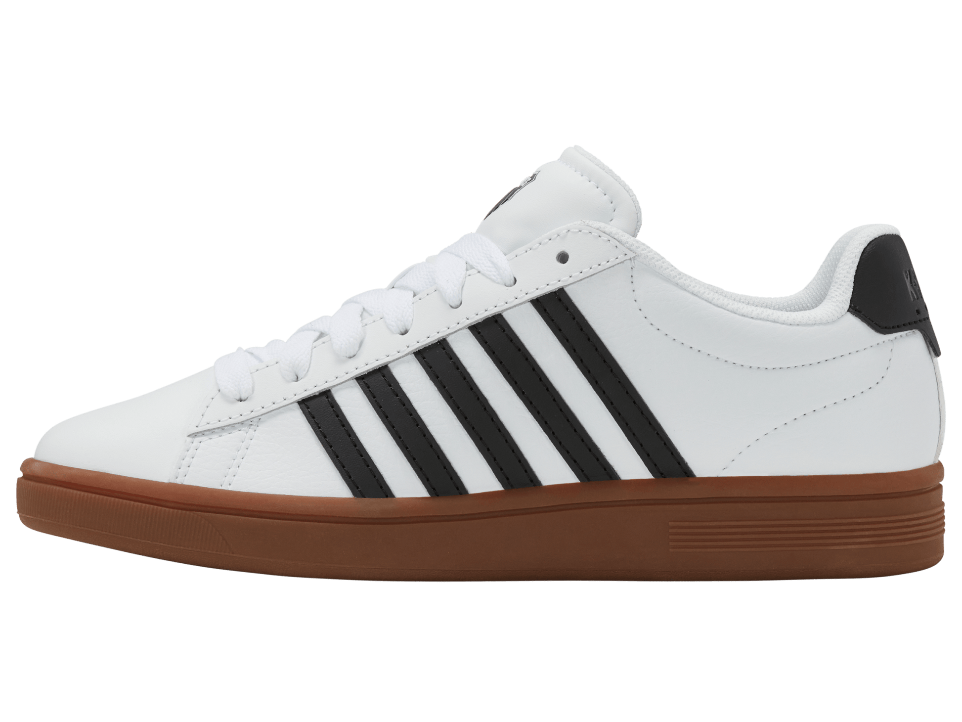 04413 - 168 - M | COURT TIEBREAK II | WHITE/BLACK/GUM - K - Swiss US - FOOTWEAR