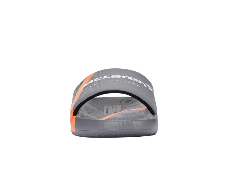 04422-090-M | SLIDE SANDAL X MCLAREN F1 TEAM | ANTHRACITE/BLACK/PAPAYA