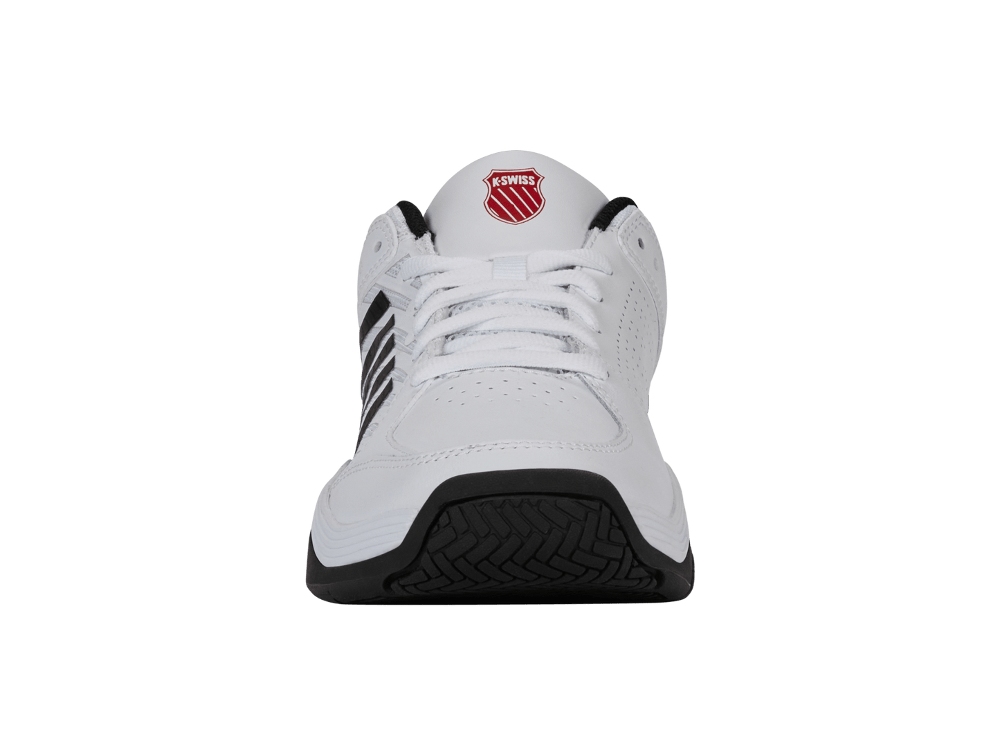 04428 - 140 - M | COURT EXPRESS 2 | WHITE/BLACK/MARS RED - K - Swiss US - FOOTWEAR
