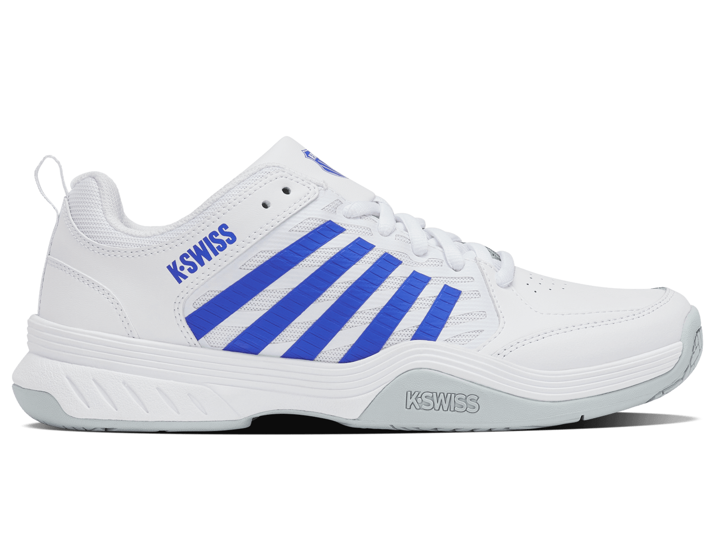 04428 - 142 - M | COURT EXPRESS 2 | WHITE/DAZZLING BLUE - K - Swiss US - FOOTWEAR