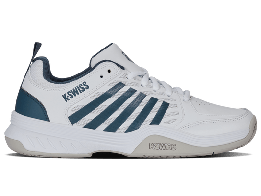 04428 - 179 - M | COURT EXPRESS 2 | WHITE/STARGAZER/VAPOR BLUE - K - Swiss US - FOOTWEAR