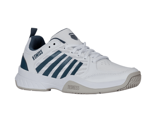 04428 - 179 - M | COURT EXPRESS 2 | WHITE/STARGAZER/VAPOR BLUE - K - Swiss US - FOOTWEAR